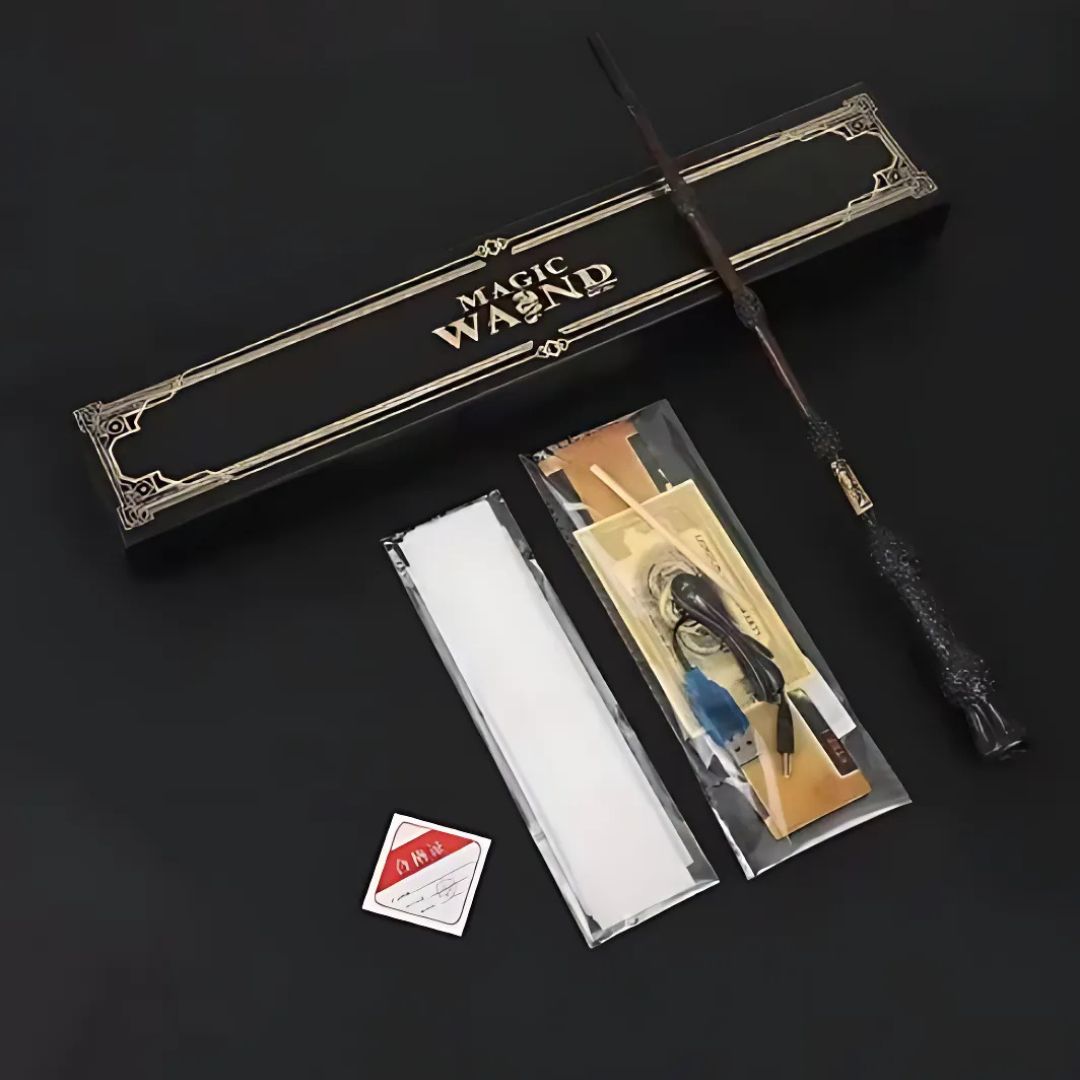 Flame-Casting Magic Wand