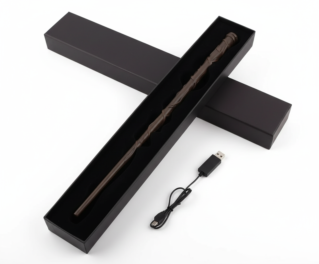 Flame-Casting Magic Wand