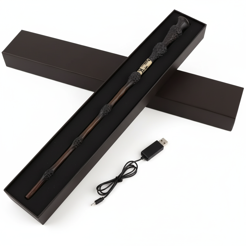 Flame-Casting Magic Wand